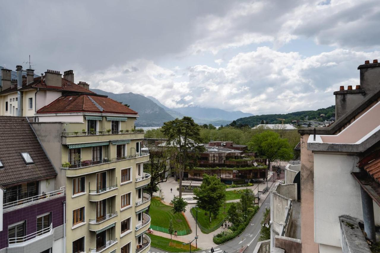 Le Nid Du Favre I - Charming Studio With Stunning Lake View アヌシー エクステリア 写真